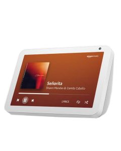 Amazon Echo Show 8 Smart Voice Activated Speaker, White