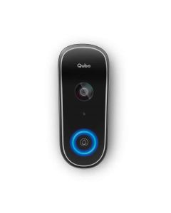 Qubo HCD01 Smart Wi-Fi Wireless Video Doorbell with Instant Visitor Video Call on Phone, Intruder Alarm